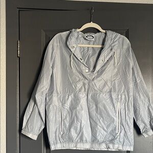 Izod Lacoste Light Gray Women's Nylon Jacket